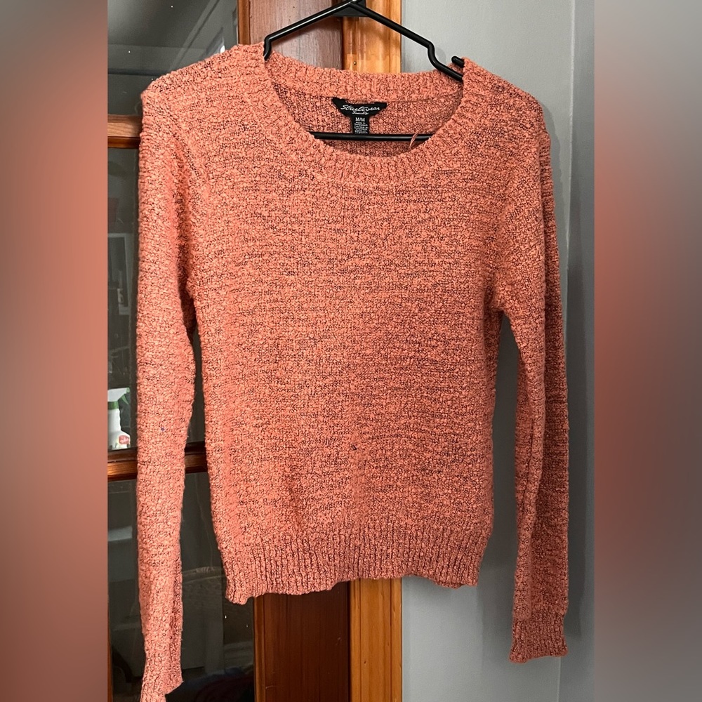 Orange Fitted Sweater